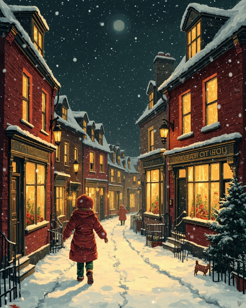 New year e-card design