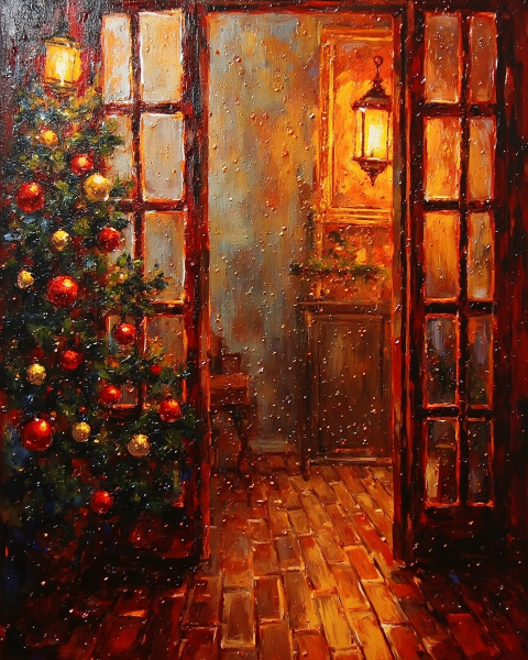 New year e-card design