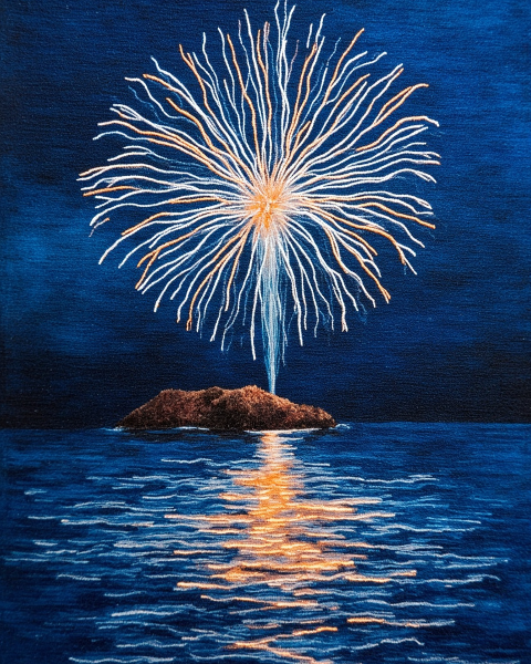 New year e-card design