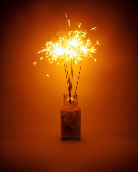New year e-card design
