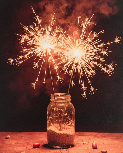 New year e-card design