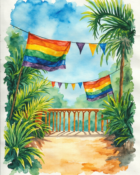 Pride e-card design