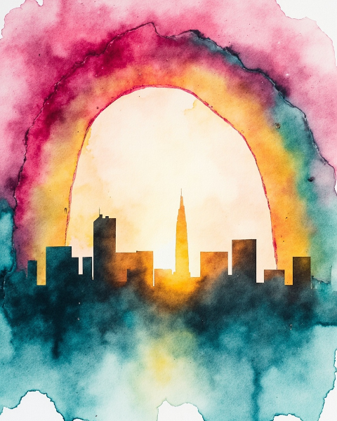 Pride e-card design