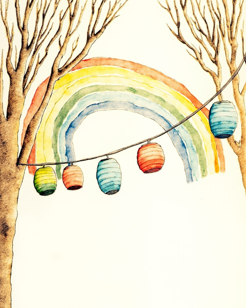 Pride e-card design