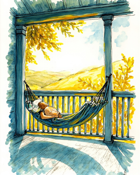 Retirement e-card design