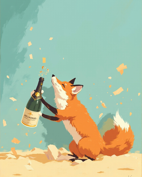 Retirement e-card design