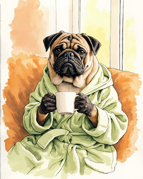 Retirement e-card design