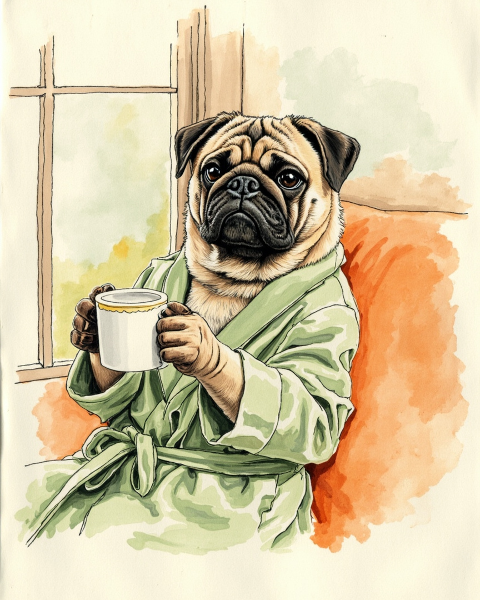 Retirement e-card design