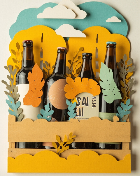 Retirement e-card design