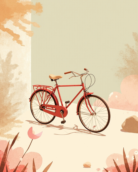 Retirement e-card design