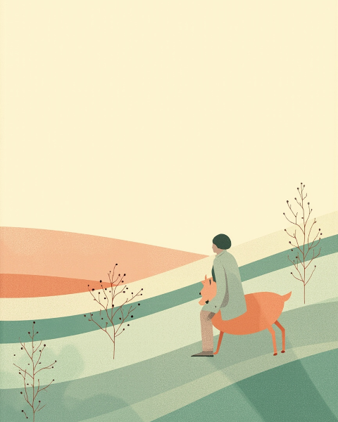 Retirement e-card design