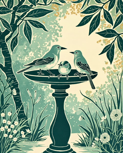 Retirement e-card design