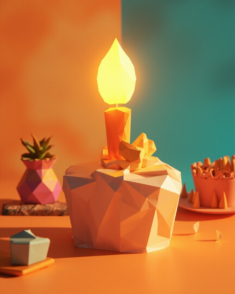 Retirement e-card design