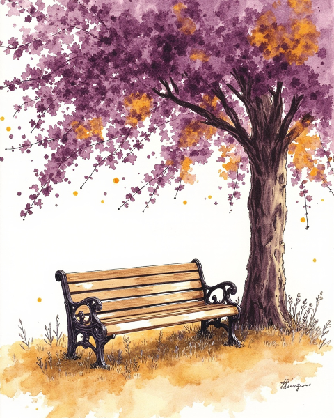Retirement e-card design