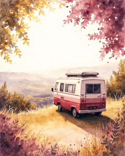Retirement e-card design