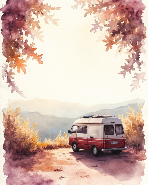 Retirement e-card design