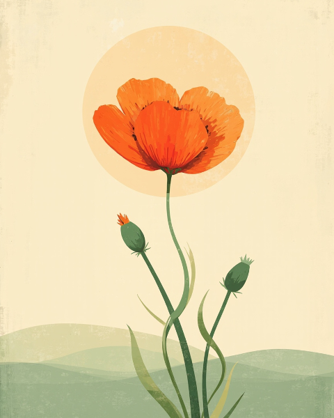 Retirement e-card design