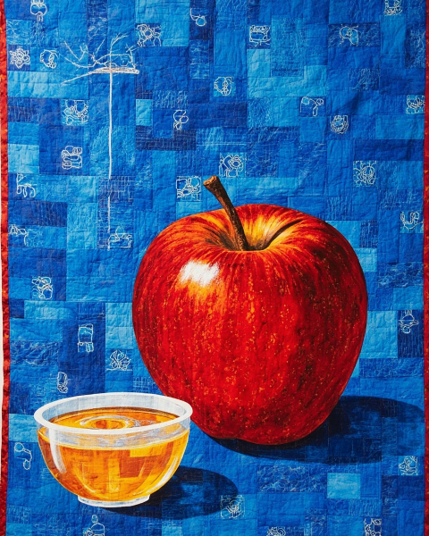 Rosh hashanah e-card design