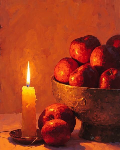 Rosh hashanah e-card design