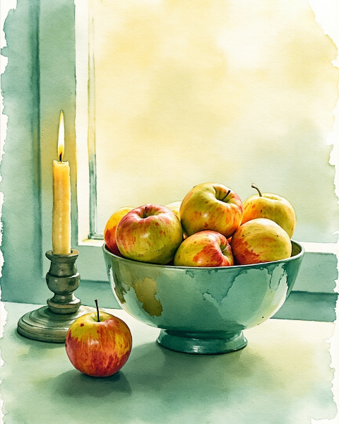 Rosh hashanah e-card design