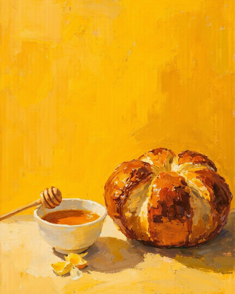 Rosh hashanah e-card design