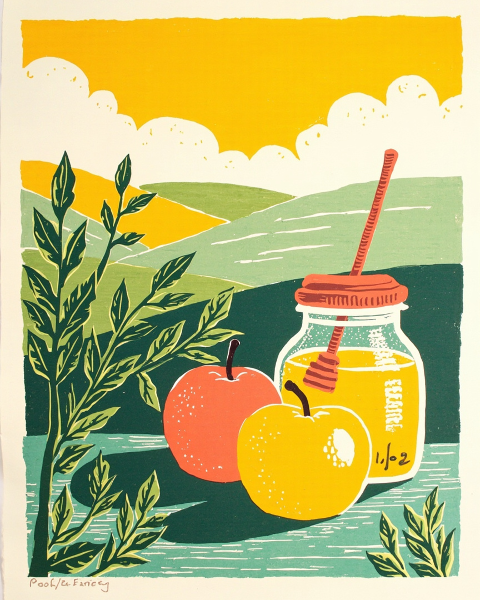 Rosh hashanah e-card design