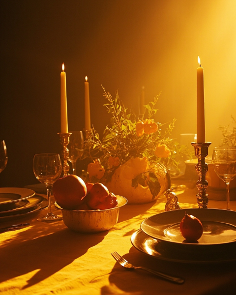 Rosh hashanah e-card design
