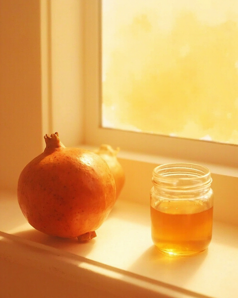 Rosh hashanah e-card design