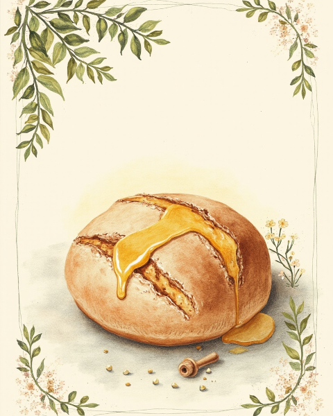 Rosh hashanah e-card design
