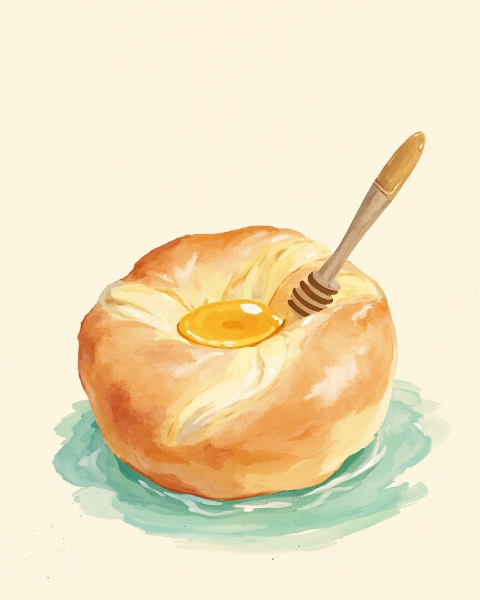 Rosh hashanah e-card design