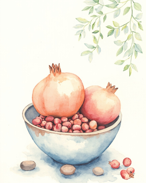 Rosh hashanah e-card design