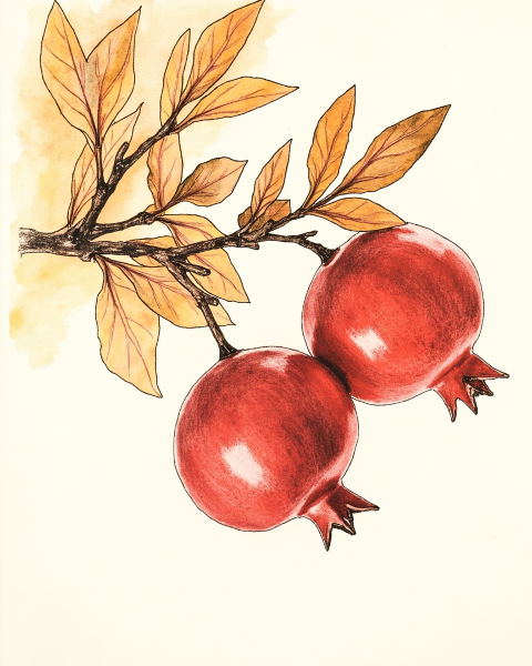 Rosh hashanah e-card design