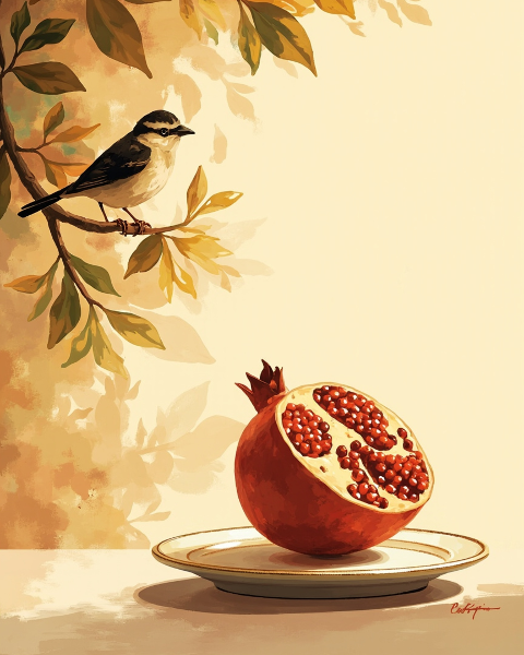 Rosh hashanah e-card design