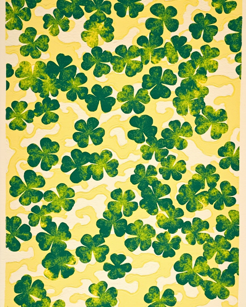 St patrick's day e-card design
