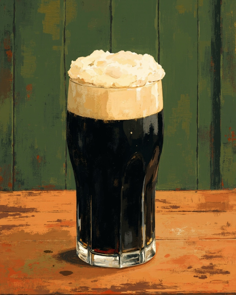 St patrick's day e-card design