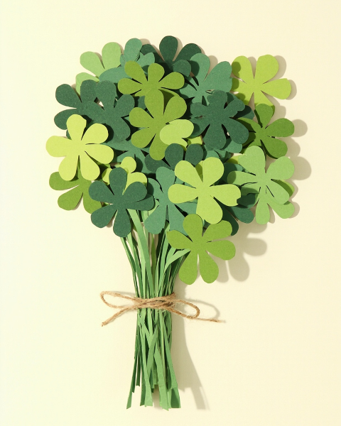 St patrick's day e-card design