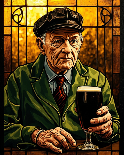 St patrick's day e-card design