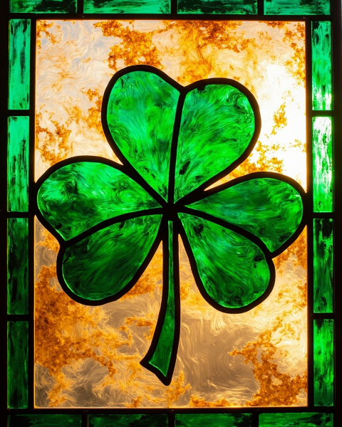 St patrick's day e-card design