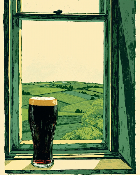 St patrick's day e-card design