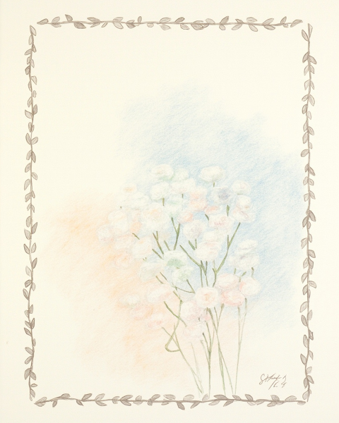 Sympathy e-card design