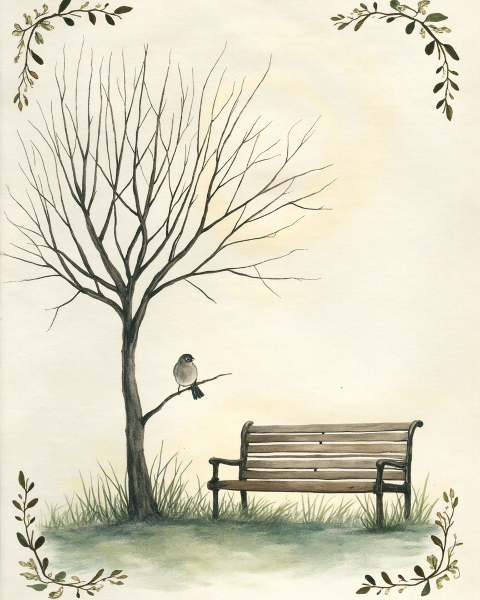Sympathy e-card design