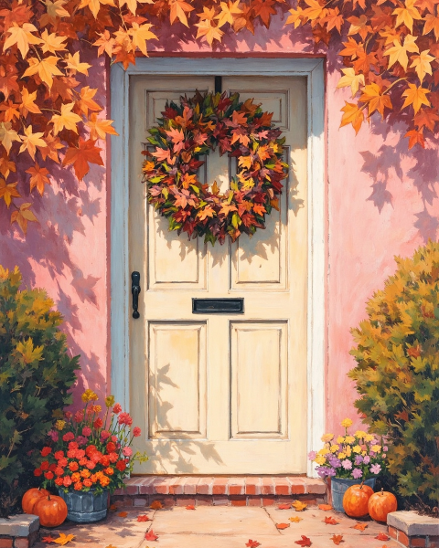 Thanksgiving e-card design