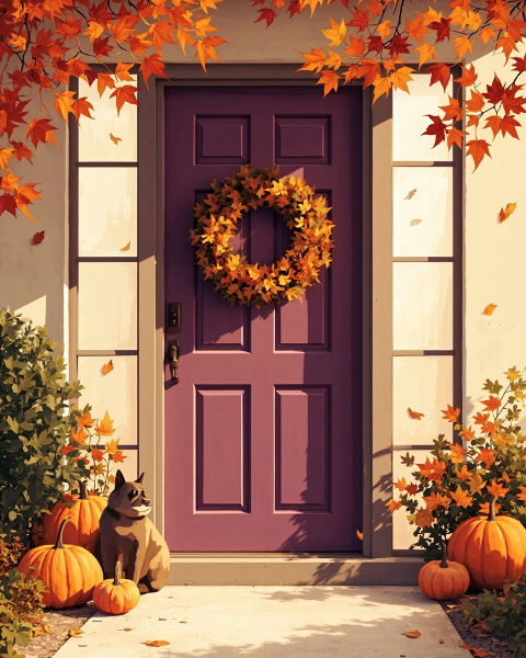 Thanksgiving e-card design