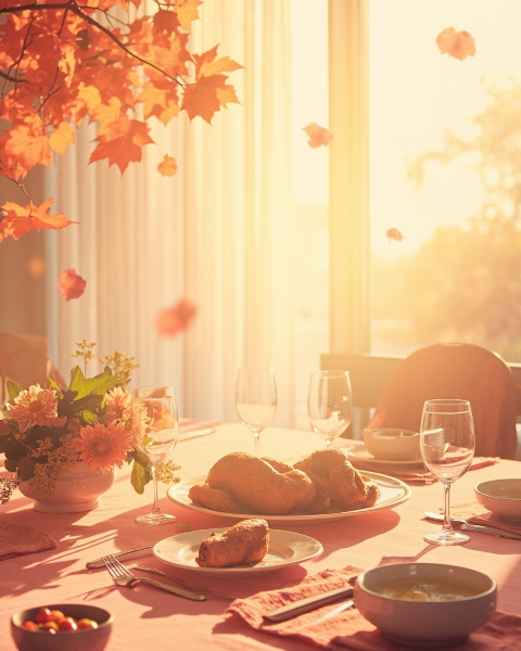 Thanksgiving e-card design
