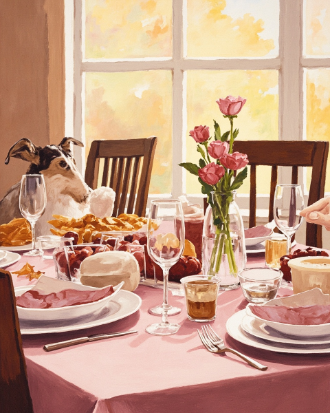 Thanksgiving e-card design