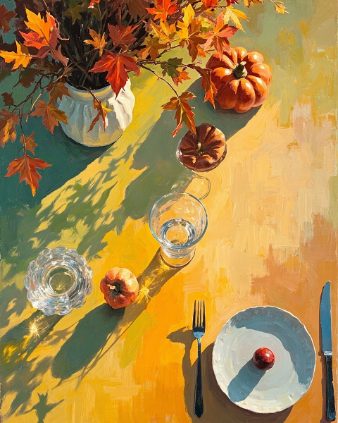 Thanksgiving e-card design