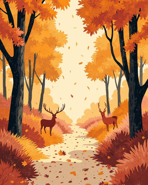 Thanksgiving e-card design