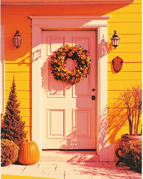 Thanksgiving e-card design
