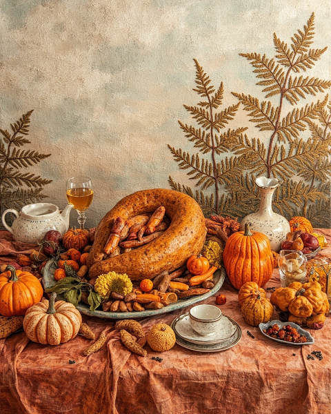 Thanksgiving e-card design