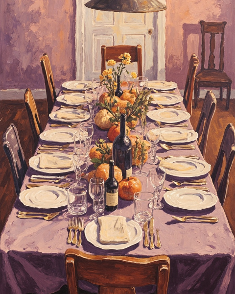 Thanksgiving e-card design